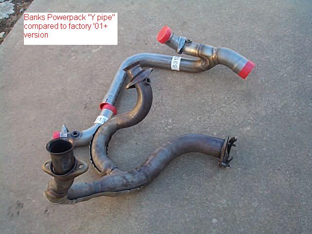 2001 Ford excursion v10 exhaust system #3